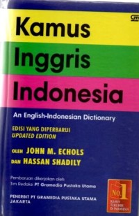 Image of KAMUS INGGRIS INDONESIA